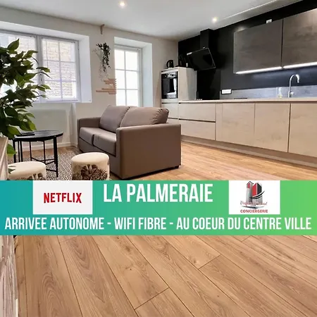 La Palmeraie -Wifi Fibre- Centre Ville -Property Rental Nm Fontenay-le-Comte Exterior photo
